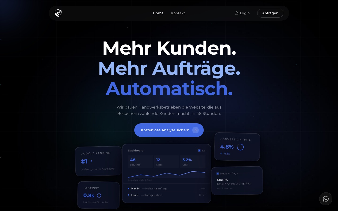 Website-Referenz aus dem Mittelstand